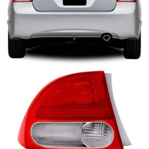 Lanterna Traseira New Civic 2006 A 2010 Canto 1ª Linha Esquerdo