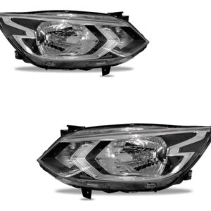 Par Farol Onix Lt / At 2020 2021 2022 Cromado S/ Led Manual