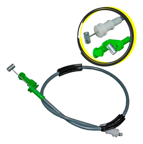 Cabo Acionamento Da Fechadura Traseira Fiesta Street 4 Pts