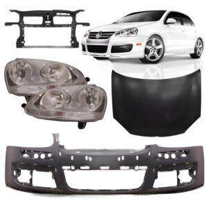 Kit Frente Jetta 2007 A 2009  Capo Farois Pchoque Painel F