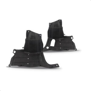 Par Asa Urubu Frontal + Protetores P/ Honda Fit 2009 A 2014