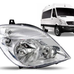 Farol Sprinter 2012 A 2016 Com Aux Com Motor 1ª Linha - Direito/passageiro