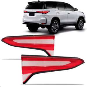 Par Lente Lanterna Para Toyota Hilux Sw4 2021 Até 2024 Mala Bicolor