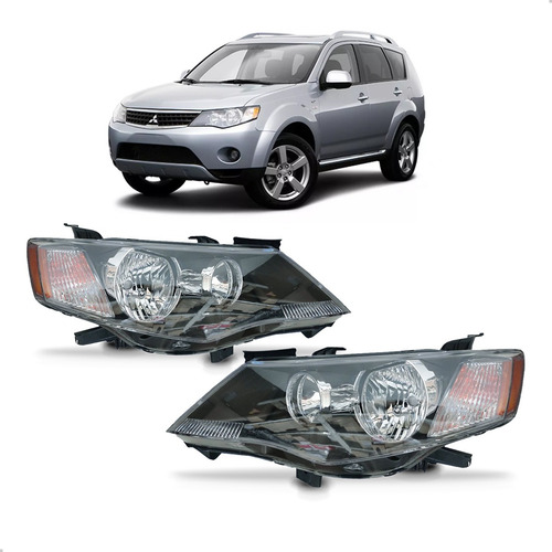 Par Farol Outlander 2007 2008 2009 2010 Direito E Esquerdo
