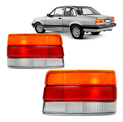 Par Sinaleira Tricolor Chevette 1987 A 1996