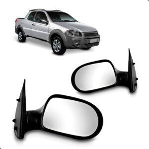 Par Retrovisor Strada 2011 A 2019 Manual Cabine Dupla