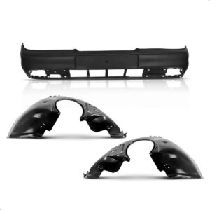 Kit Parachoque Dianteiro Mondeo 1993 1994 1995 1a Linha  Preto