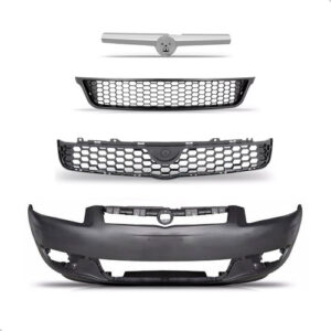 Kit Envolvente Siena 2013 2014 2015 2016 Com Grades Preto