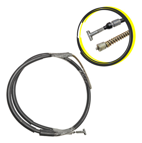 Cabo De Freio De Mao Palio Sw Lado Direito 1997 Em Diante