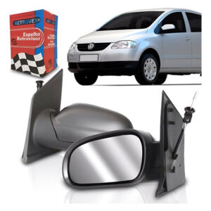 Par Retrovisor Fox 2003 A 2009 Controle Manual Retrovex