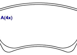 Pastilha Dianteira Megane Ii 2003 Em Diante