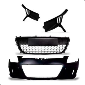 Parachoque Para Hyundai I30 2009 2010 2011 2012 Com Grades Preto