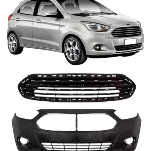 Envolvente Para Ford Ka Hatch E Sedan 2015 A 2018 C/ Grade Preto