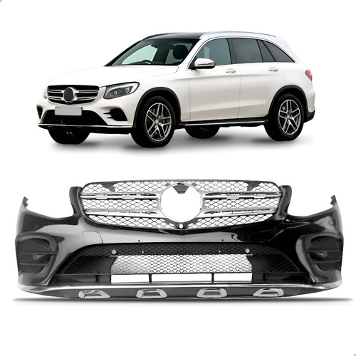 Parachoque Dianteiro Glc Amg 2016 2017 A 2018 1a Linha  Preto