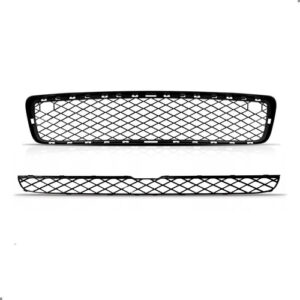 Kit Grade Para Bmw X5 2007 A 2013 Superior Inferior C/furo Preto