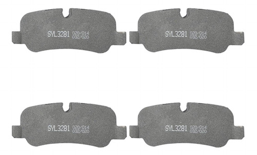 Pastilha Traseira Discovery Iii 2004 Em Diante