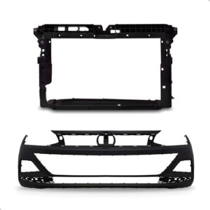 Kit Envolvente Vw Polo 2017 A 2022 Painel Mini Frente 1.0 Preto