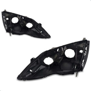 Par Carcaça Farol Dianteiro Crv 2007 A 2011 C/ Regulador