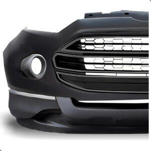 Parachoque Diant. Ecosport 2013 A 2018 Friso Cinza 1a Linha  Preto