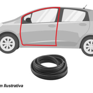 Guarnicao Portas Laterais 3850 Mm Palio 08/11 Promoção