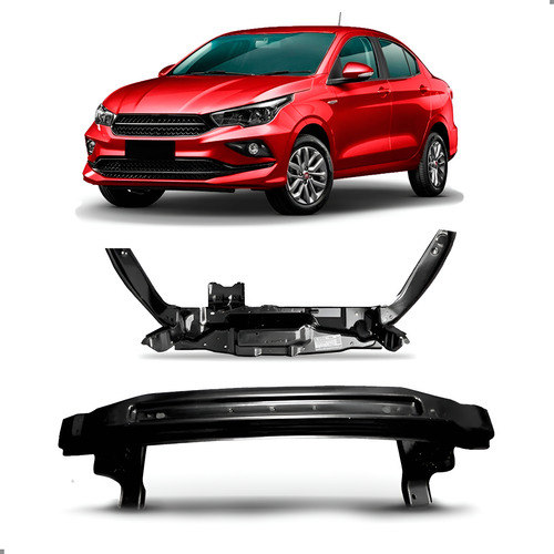 Painel Dianteiro Mini Frente Fiat Argo Cronos 17 A 26 E Alma