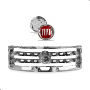 Kit Grade C/emblema Palio Weekend Locker 2009 A 2012 Cromado