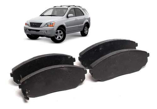 Kit Pastilha De Freio Dianteiro Sorento 2002 Até 2009