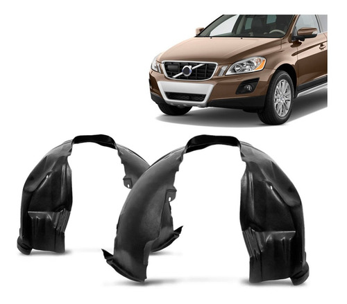 Par Aparabarro Para Volvo Xc60 Dianteiro 2008 A 2014
