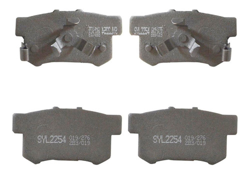 Pastilha Traseira Crv Exl Lx 2007 Em Diante