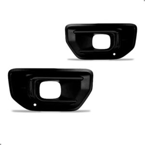 Par Grade Lateral Parachoque Diant. Para Ranger 2024 A 2025 Preto Ambos Lados