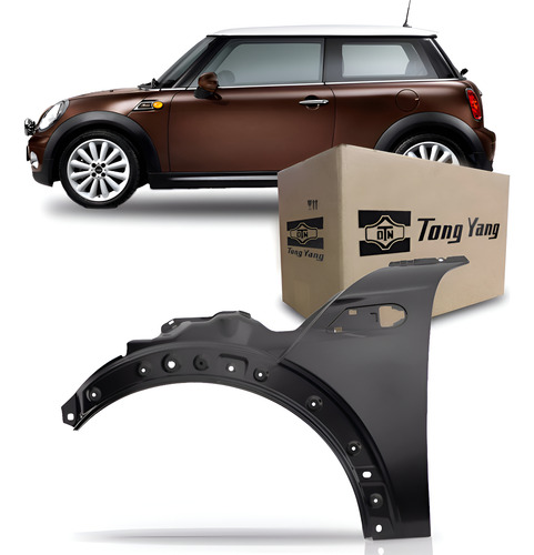 Paralama Mini Cooper 2007 2008 2009 2010 Esquerdo Tong Yang Esquerdo