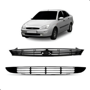 Kit Grades Para Ford Focus Gl 1998 A 2003 Sem Milhas Preto