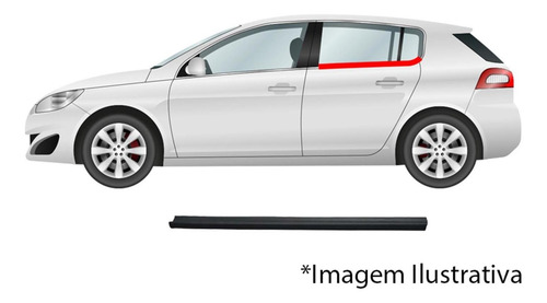 Pestana Externa Traseira Dir Santana 4 Portas 98 Em Diante