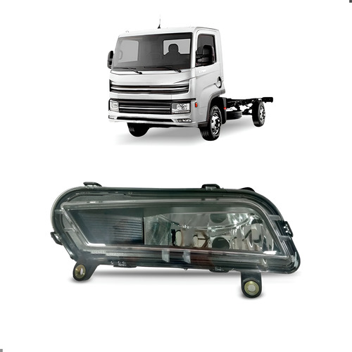 Farol Auxiliar Para Delivery 17 18 2019 2020 A 2025 1ª Linha Esquerdo-motorista