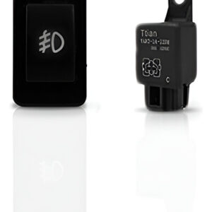 Kit Farol Milha Auxiliar Honda Fit 2007 2008 C/ Grade Preta Cristal