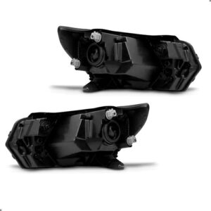 Par Farol Duplo Para Voyage 2018 A 2023 Friso Cromado Ambos Lados