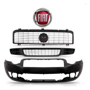 Kit Envolvente Dianteiro Siena 2009 2010 2011 2012 Preto