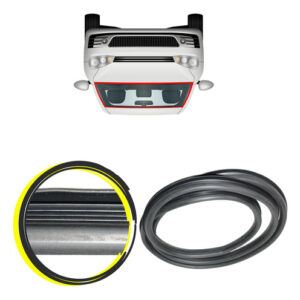 Borracha Para-brisas Sem Friso Fusca 52 Ate 95 .