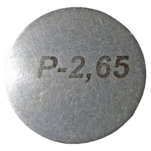 Pastilha Reguladora Valvula Uno Apos 01 Fire