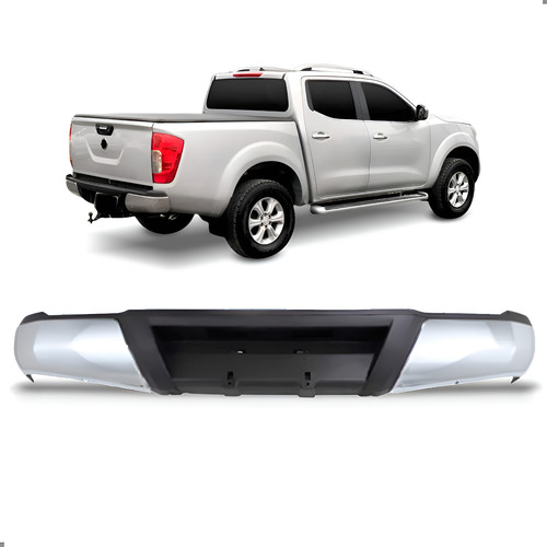 Parachoque Traseiro Para Frontier 2015 A 2021  1a Linha