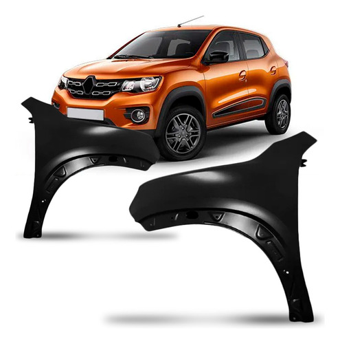 Par Paralama Para Renault Kwid 2017 2018 2019 2020 2021 2022