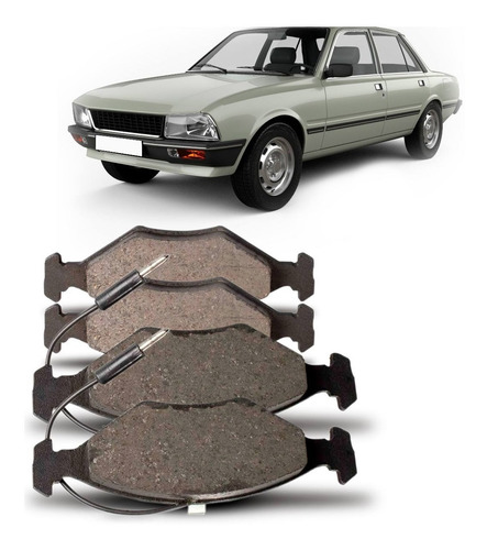 Pastilha Dianteira Teves 504/505 Fabricante Syl Da Cor Cinza