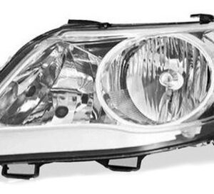 Farol Gol G5 2009 A 2012 Foco Duplo Cromado 1ª Linha - Esquerdo/motorista