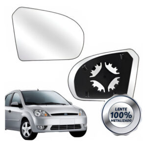Par Lente Retrovisor Fiesta 03 A 10 Ka 08 A 14 Com Base