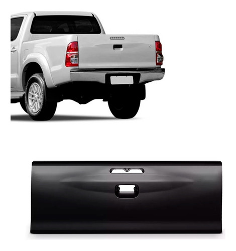 Tampa Cacamba Hilux Sem Furo Chave 2005 A 2008