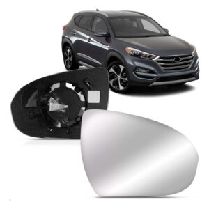 Par Lente Retrovisor Para Hyundai Tucson 2017 Até 2024