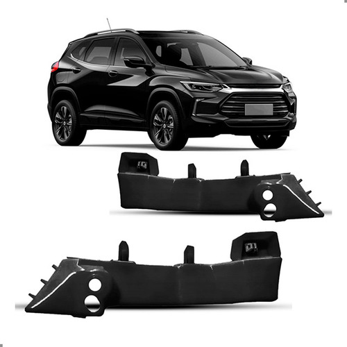 Par Suporte Guia Para Tracker 2020 A 2025 Parachoque Diant.
