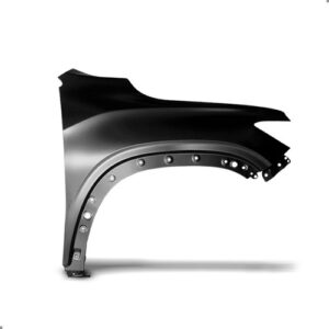 Paralama Tracker 2020 A 2025 Lado Direito Sem Furo Pisca