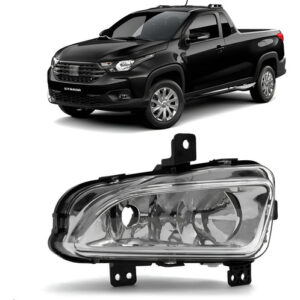 Farol Milha Strada 2020 2021 2022 Cromado 1ª Linha - - Esquerdo