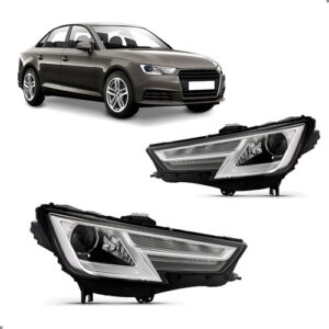 Par Farol Para A4 2017 2018 2019 Com Xenon Ambos Lados
